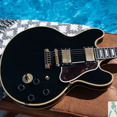 1989 Gibson ES-355 BB King Lucille - Ebony Fretboard - TONS of MOJO - New Frets & Pro Set Up w Perfect Action/Intonation! image 11