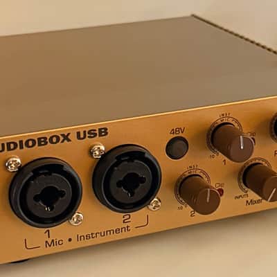 PreSonus AudioBox USB Audio Interface Gold Limited Edition RARE *New In Box* image 2