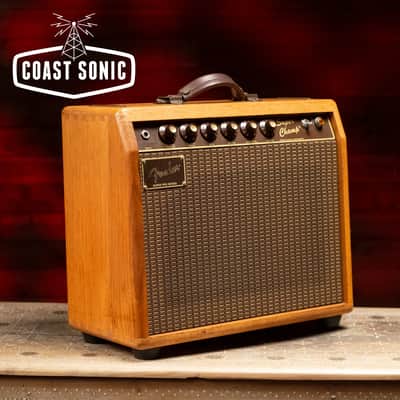 RARE 1984 Fender Super Champ Pro Paul Rivera Solid Oak Cabinet image 2