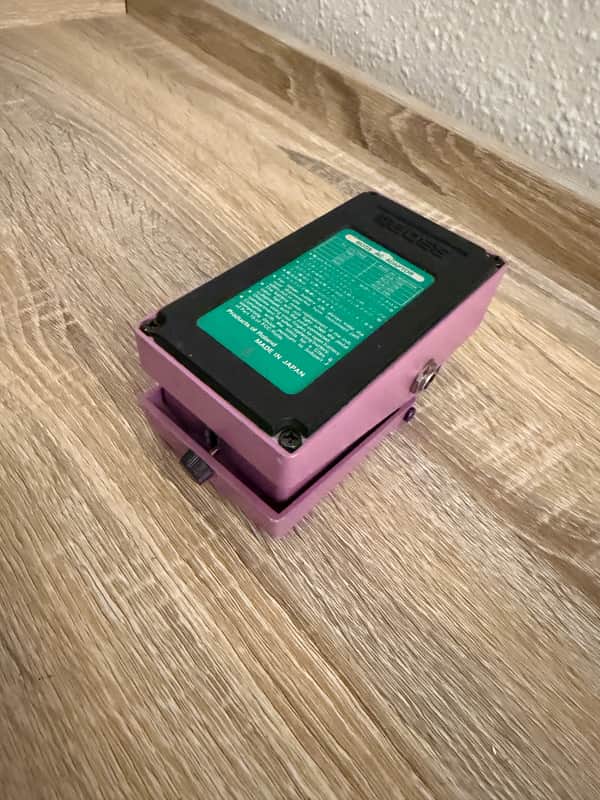 Boss HF-2 Hi Band Flanger (Green Label) 1989 - 1993 - Pink image 1