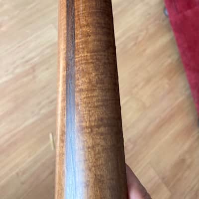 Luthier made Lefty Strat Neck Rare Wood Aguano Masha image 6