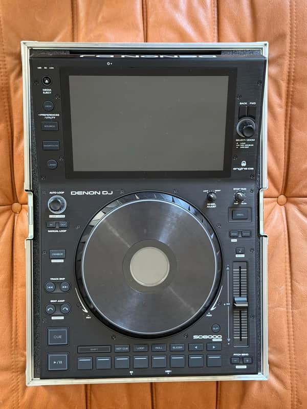 Denon SC6000 Prime Professional DJ Media Player 2019 - Present - Black image 1
