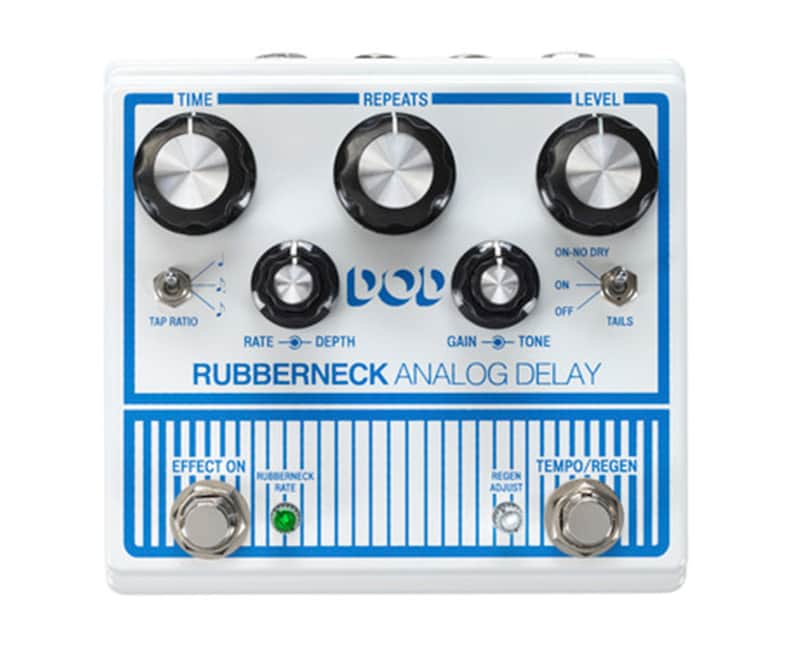 DOD Rubberneck Analog Delay with Tap Tempo - Open Box image 1