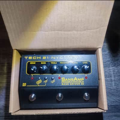 Tech 21 Sansamp Programmable Bass Driver Pedal image 5