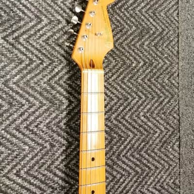 Fender  Hank Marvin Stratocaster MIJ 1996 Fiesta Red image 8