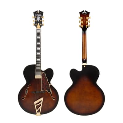 D'Angelico Premier EXL-1 Brown Burst w/Gigbag image 6