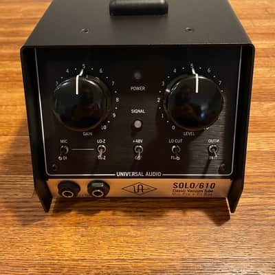 Universal Audio Solo/610 Desktop Tube Mic Preamp image 4