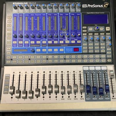 PreSonus StudioLive 16.0.2 USB 16-Channel Digital Mixer 2017 - Present - Blue/Silver image 3