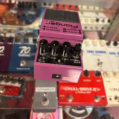 Boss BF-3 Flanger (Dark Gray Label) 2002 - Present - Purple image 4