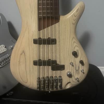 Ibanez SR2010ASC-TWF "Ashula" Bass Workshop Hybrid Fretless Soundgear 2010 - Transparent White Flat imagen 2