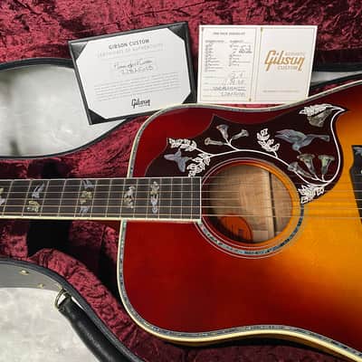 NEW! Gibson Hummingbird Custom Koa - Dealer Select - Autumnburst - Authorized Dealer - Custom Shop - 4.85 lbs - G07194 image 24