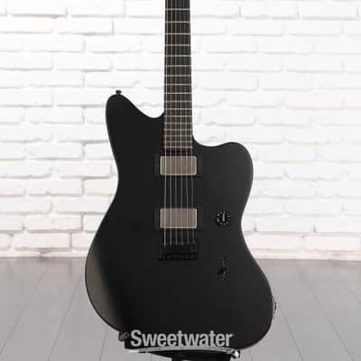 Fender Jim Root Jazzmaster - Flat Black with Ebony Fingerboard (JazzMJimRootd1) image 1