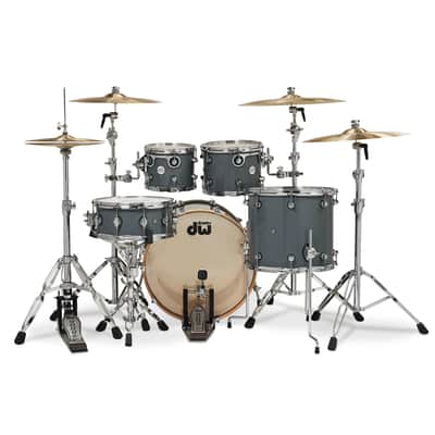 DW Design Series 4-piece Shell Pack - Steel Grey image 10