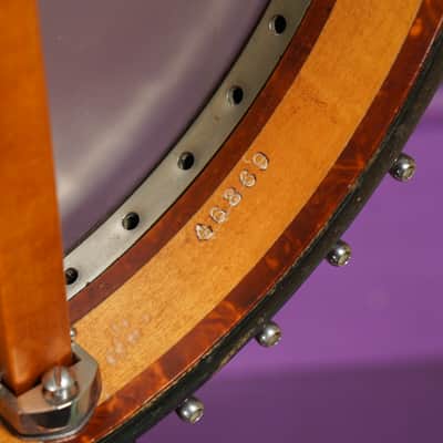 1922/2000s Vega Tubaphone Conversion Big Rim 5-String Openback Banjo (VIDEO! Fresh Work, Ready) image 13