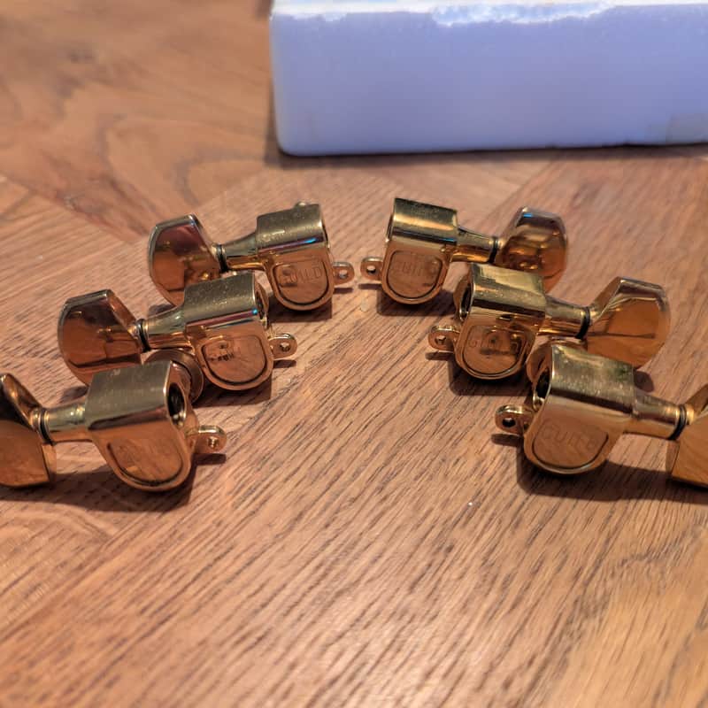 1960-1980 Guild Schaller Tuners M6 Gold