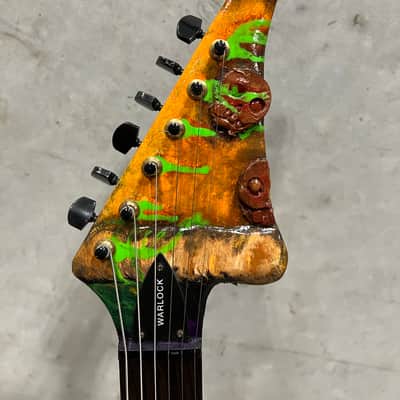 B.C. Rich Warlock Hand-painted image 6