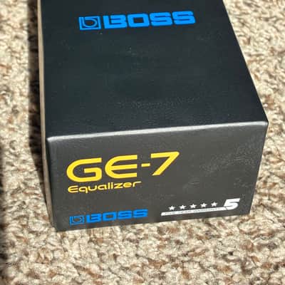 Boss GE-7 XTS Custom Mods Midrange Graphic Equalizer 2025 - Silver / Gray image 8