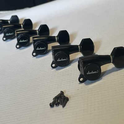 1980's Japan Charvel Jackson Model Series GOTOH TM Logo Tuners Tuning Pegs 6 In Line image 1