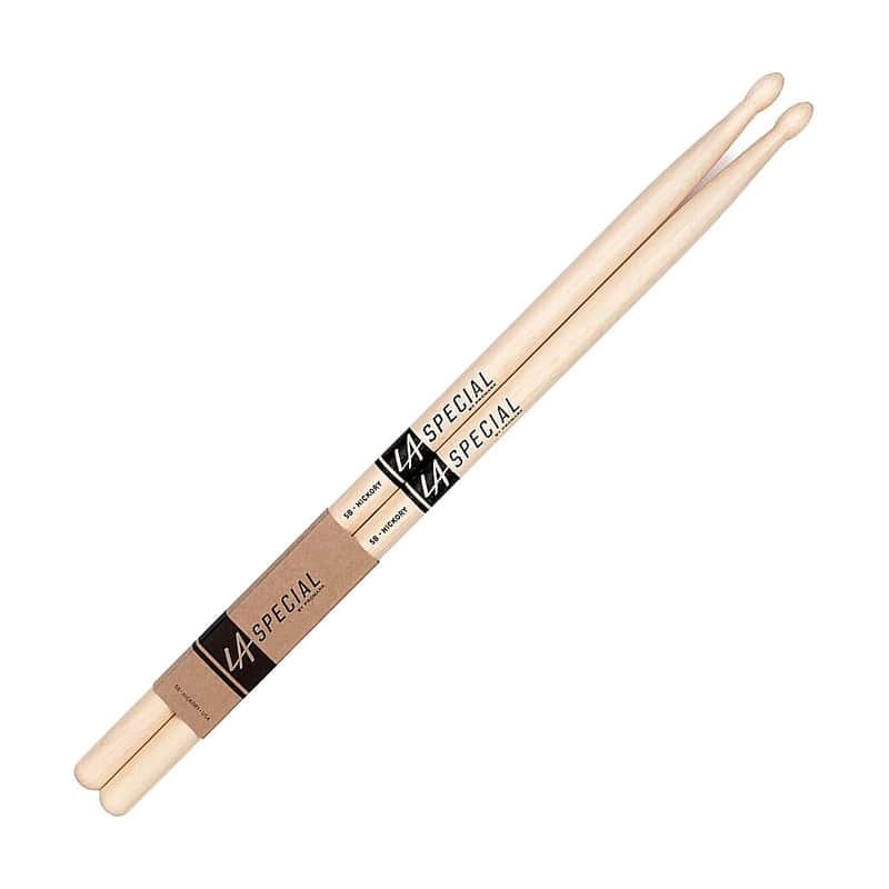Pro-Mark LA5BW LA Special 5B Wood Tip Drum Sticks image 1