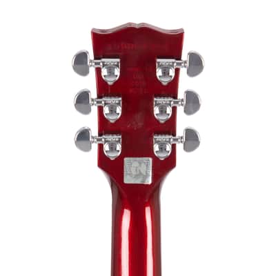 2015 Gibson Les Paul Standard Electric Guitar, Trans Amber Cherry Back Candy, 15006XXXX image 9