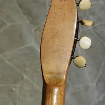 RARITÄT alte Brac Balkan Zupfinstrument BISERNICA Tamburica Tambura antik string J. Stjepusin SISAK image 4