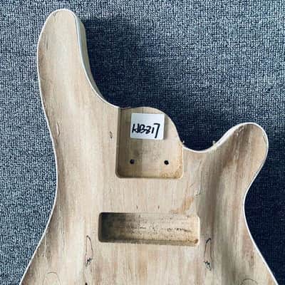 5 String Electric Bass Unfinished Basswood Body image 3