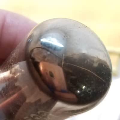 G.E 0% perfect Tight Matched Pair (2) JAN-CG-6V6GTY tNOS AT1000 TESTED Vacuum Tubes military brown base Premium Beam Power 1947-1969 image 8