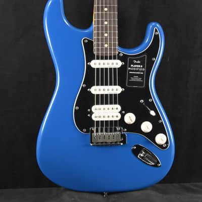Mint Fender Player II Modified Stratocaster HSS Electric Blue Rosewood Fingerboard image 1
