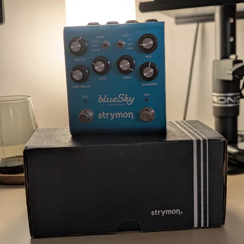 Strymon Blue Sky Reverberator V2 2022 - Present - Blue image 1