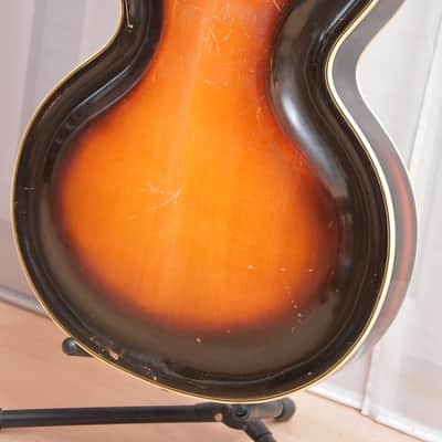 Osbama Tango – RARE! 1959 German GDR Vintage Archtop Jazz Guitar by Erich Neudel! image 15