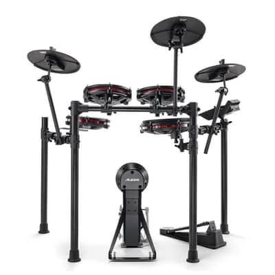 Alesis Nitro Max Kit Eight Piece Electronic Drum Kit with Mesh Heads and Bluetooth image 2