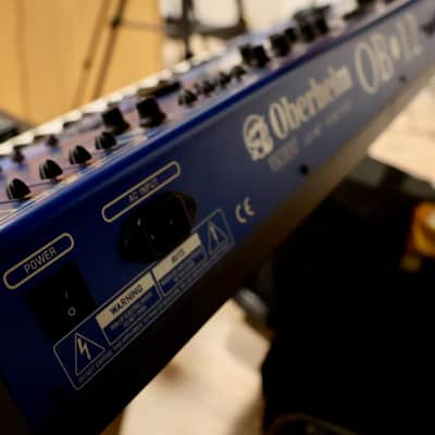 Oberheim OB-12 49-Key 12-Voice Synthesizer 2000 - Blue image 7