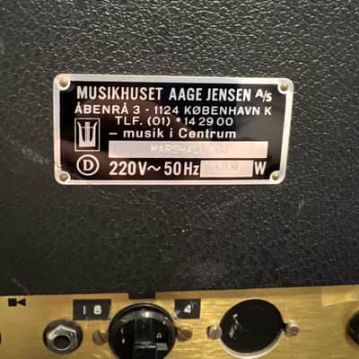 Marshall JMP 2204 Master Model Mk2 Lead 50-Watt Guitar Amp Head 1975 - 1981 - Black image 5