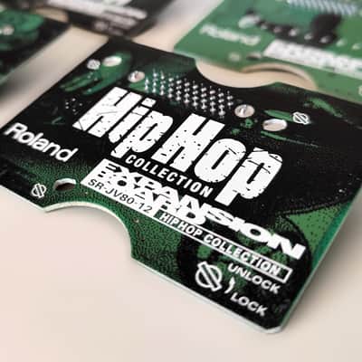 Roland SR-JV80-12 Hip Hop Expansion Board 1990s - Green