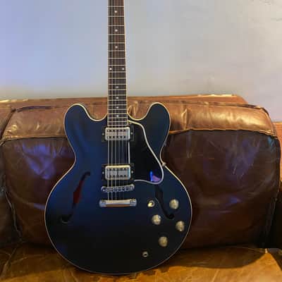 Gibson  Es 335 Custom Shop Chris Cornell  2013 Black Satin image 2