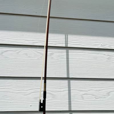 Pfretzschner Round Violin Bow 53.93 grams Antiqu image 5