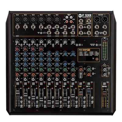 RCF F12-XR 12 Channel DJ PA Live Mixer with Multi-FX and Recording - Open Box Mint image 1