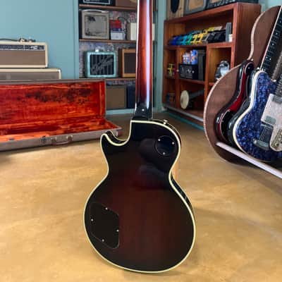 1980s Greco EGC68-50 Violin Sunburst MIJ Les Paul Custom w/ Original Electronics, F.G.T. Hardware & Hardshell Case image 9
