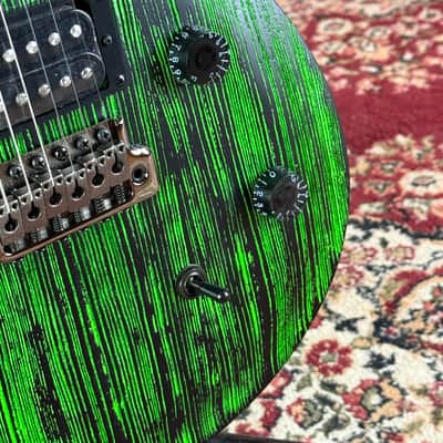 PRS SE CE24 Sandblasted Limited Edition Green - incl. Gigbag 3,211 kg - NEW image 6