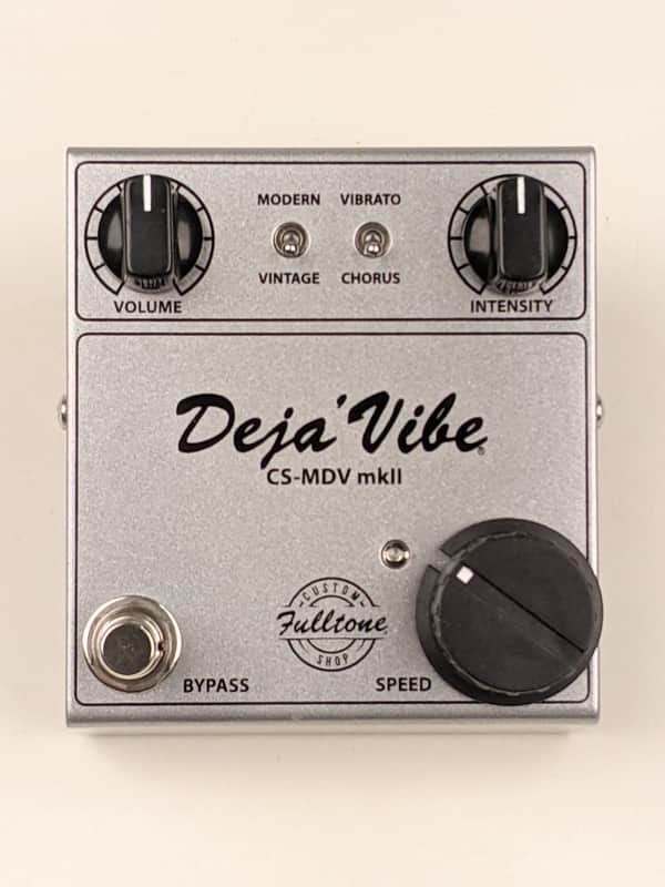 Fulltone CS-MDV MkII Mini Deja Vibe 2010s - Silver image 1