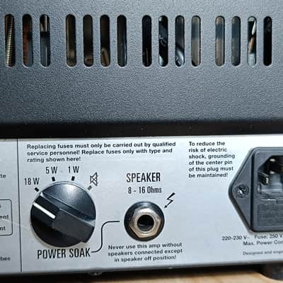 Hughes & Kettner TubeMeister 18 2-Channel 18-Watt Guitar Amp Head 2011 - 2021 - Black image 9