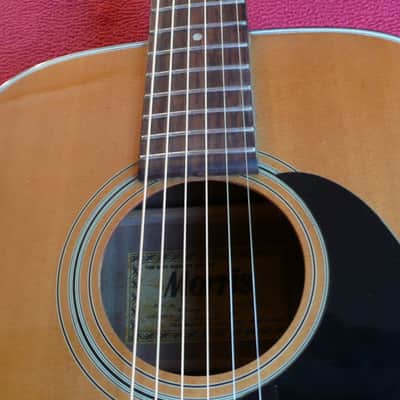 Morris F-12 OOO size guitar 1974 Natural Japan Vintage BARGAIN image 7