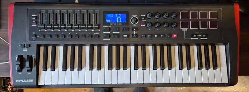 Immagine Novation Impulse 49 MIDI Keyboard Controller 2011 - Present - Gray - 1