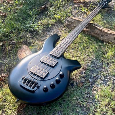 Ernie Ball Music Man Bongo Bass Guitar 4 HH 2009 - Stealth Black image 2