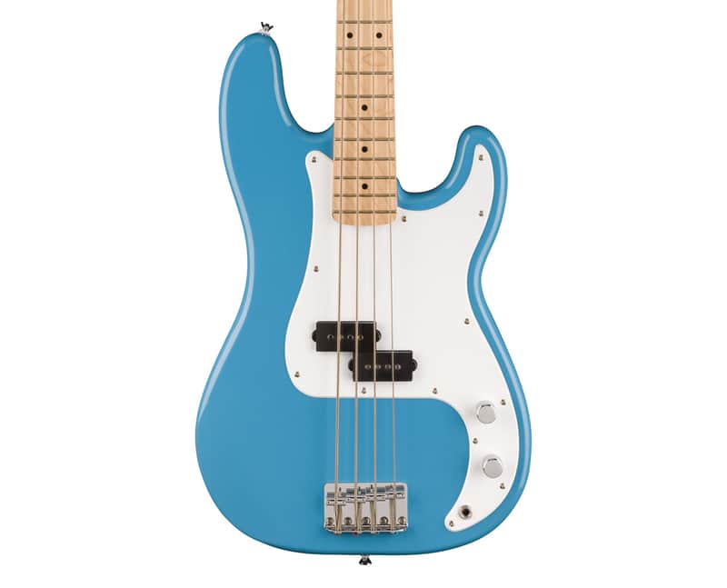Used Squier Sonic Precision Bass - California Blue w/ Maple FB image 1