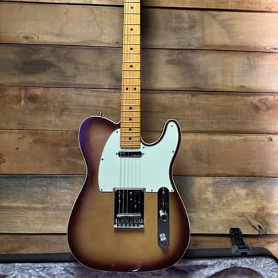 2022 Fender American Ultra Tele MP Mochaburst w/case image 5