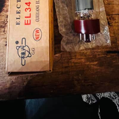 GUIGANG EL34 2000s - 6CA7 Power tubes NOS Tested image 2