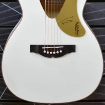 Gretsch G5021WPE Rancher Penguin Parlour, White Electro Acoustic Guitar image 6
