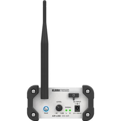 Klark Teknik AIR LINK DW 20R 2.4 GHz Wireless Stereo Receiver for High-Performance Stereo Audio Broadcasting image 2