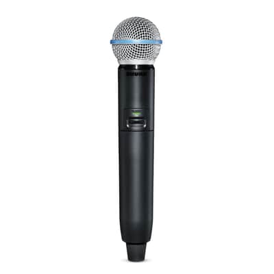 Shure GLXD24R+B58 Wireless Rack System with BETA58A Microphone image 3